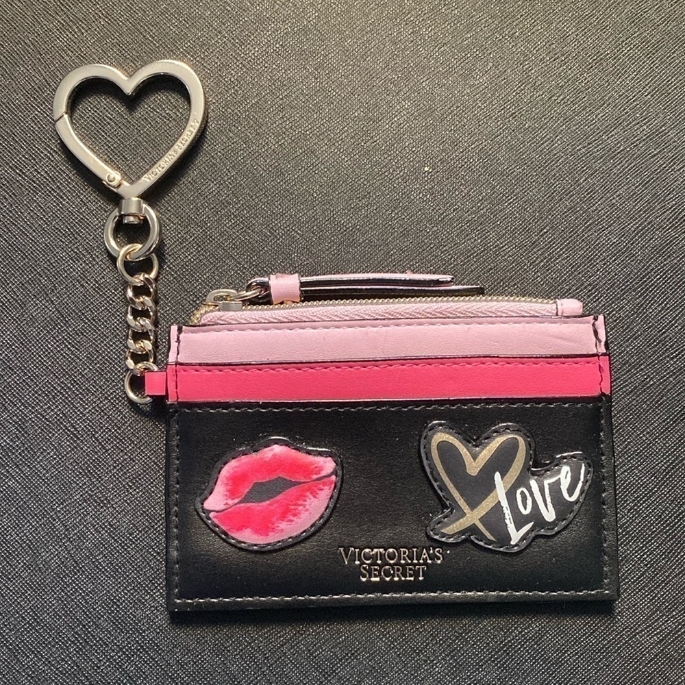 Victoria Secret Keychain card holder case